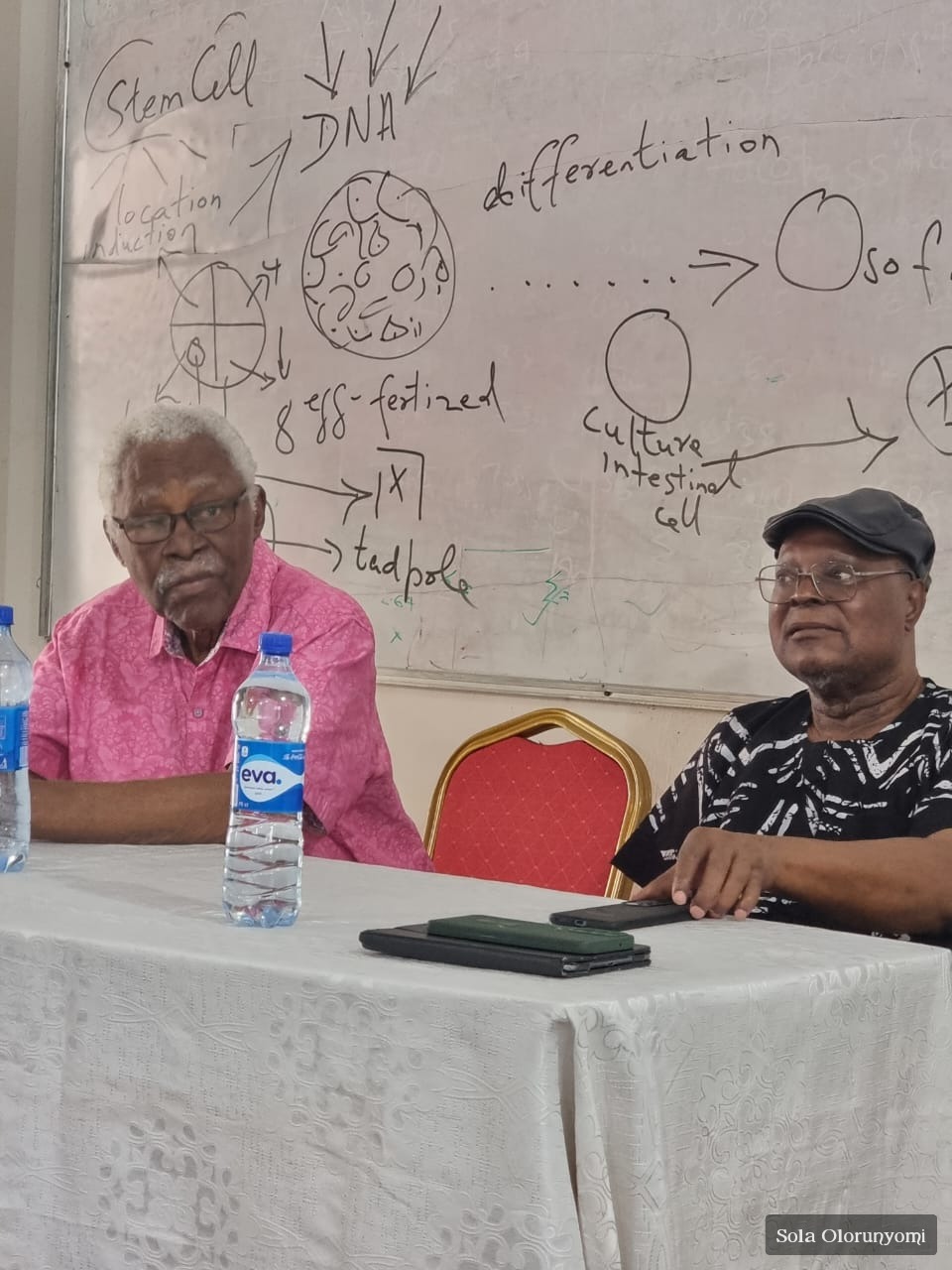 Prof. Mark Nwagwu Presented  Insibidi and The Cultural Stem Cell Theory at Archeology and Anthropology Departmental Seminar
