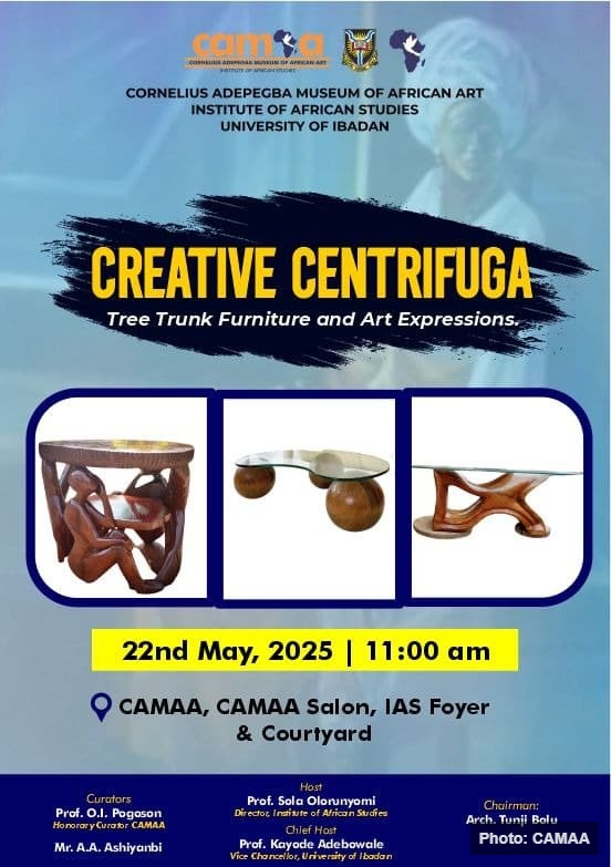 Again, CAMAA, IAS, UI hosts Tree Trunk Furniture and Art Expressions (May 22, 2025)